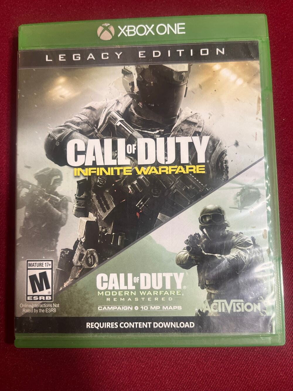 Xbox One Call Of Duty Infinite WarFare LEGACY EDITION